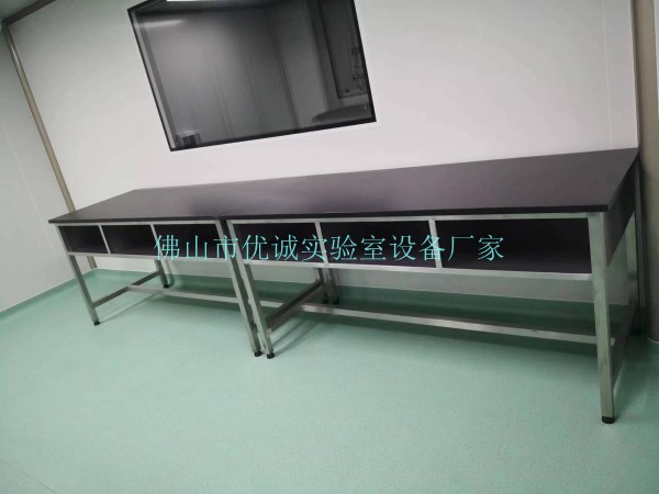 广州钢木结构实验台钢制升降实验台操作台仪器台厂家定制