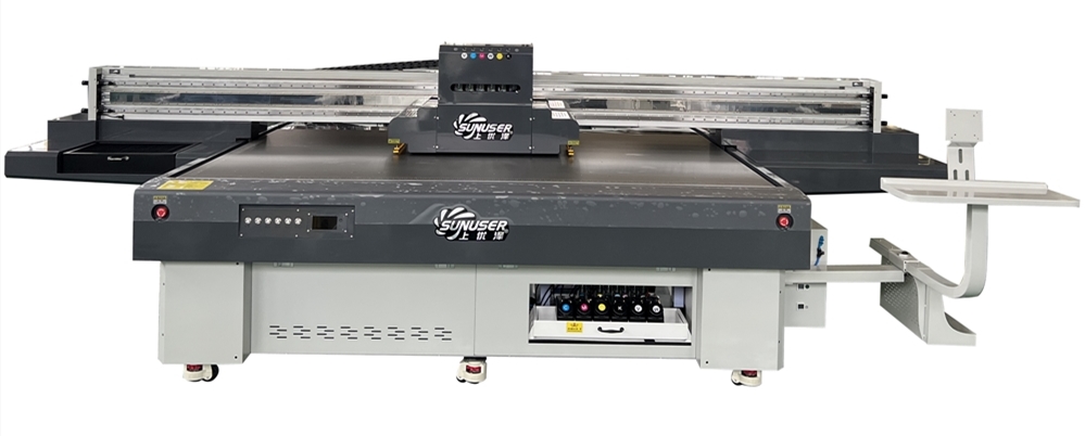 理光G6大型uv平板打印机玻璃喷绘机大幅面广告设备