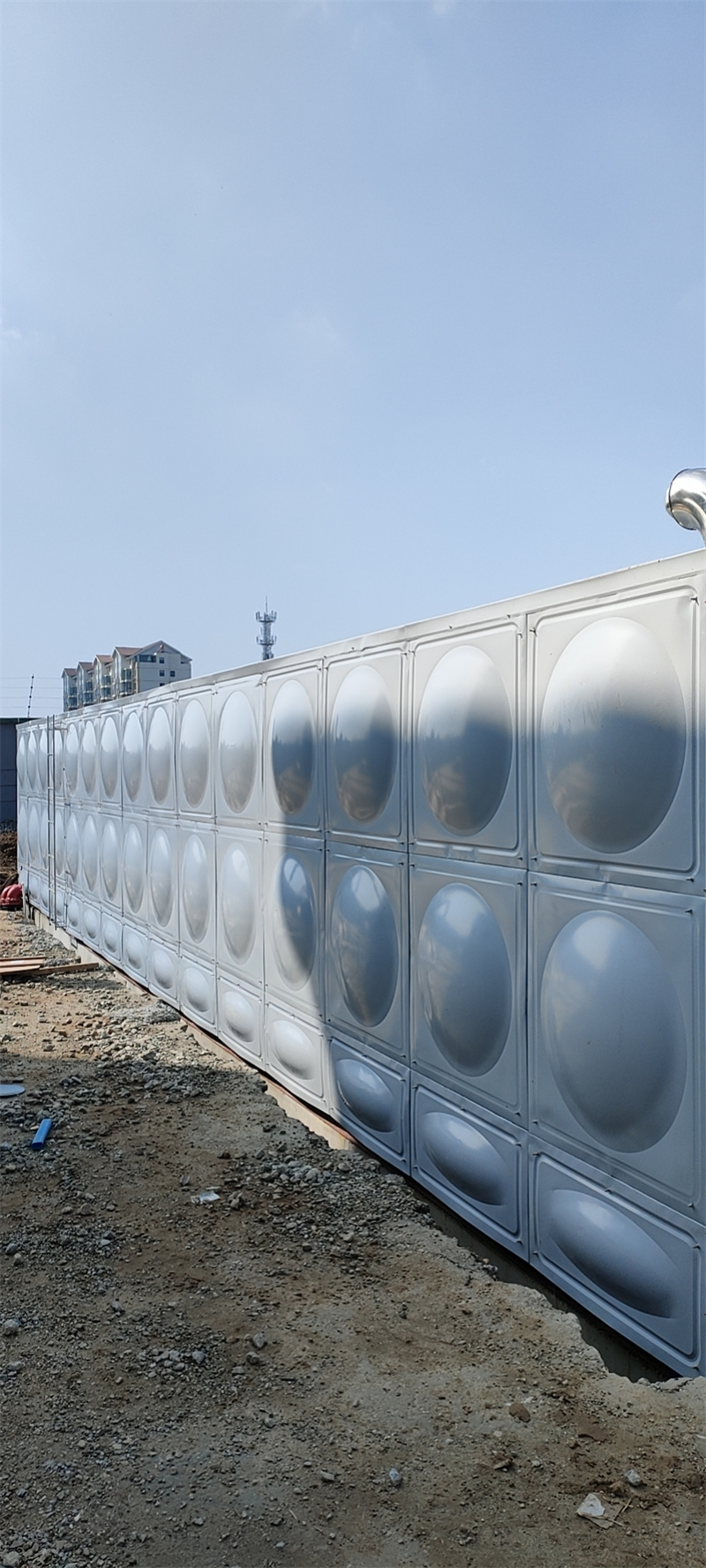 供应不锈钢装配式水箱山东水箱供水设备生产厂家
