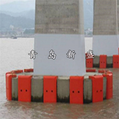 固定掛壁式橋梁防撞設施河道橋柱防船只撞擊安全防護碰墊