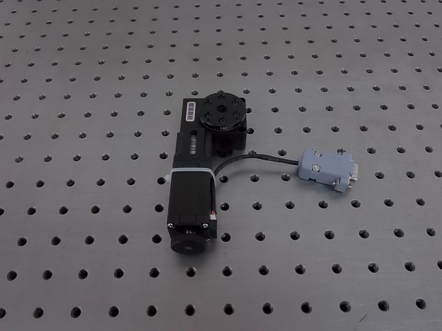 精密型电动旋转台蜗轮蜗杆位移调整滑台位移台ZX110-30