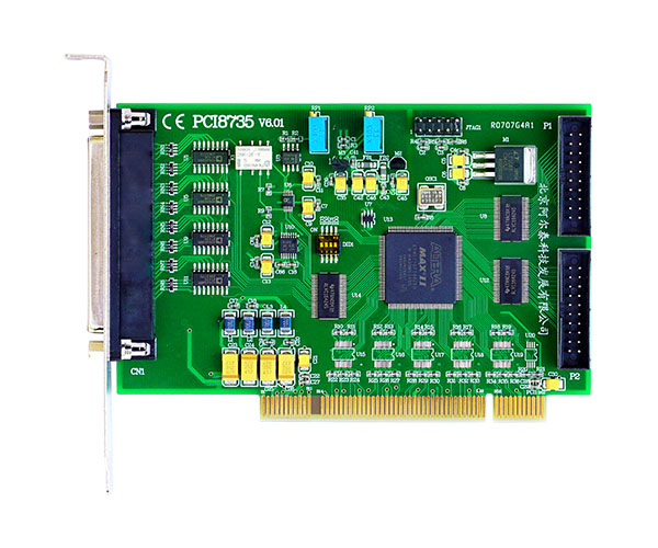阿爾泰科技32路模擬量輸入帶dio功能數據采集卡pci873