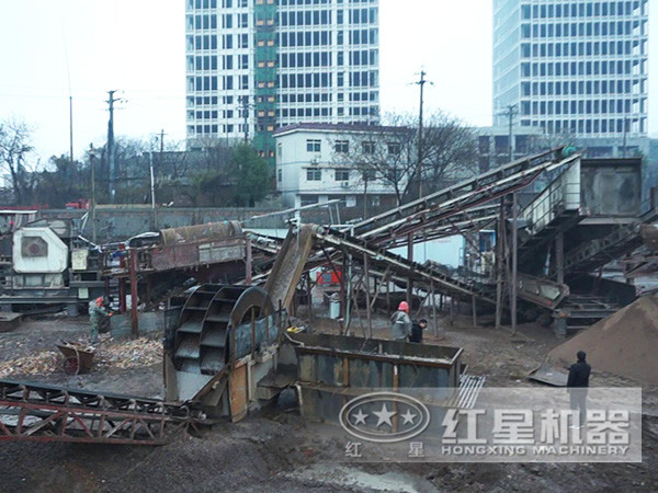 上海建筑垃圾再生利用項目案例實景syy26