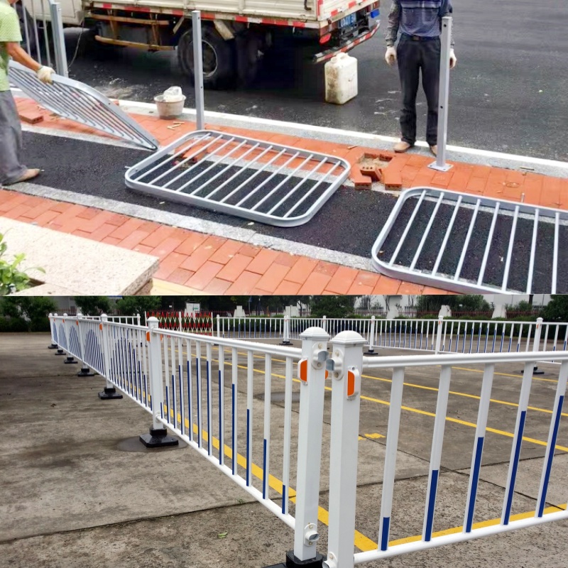 珠海交通护栏生产厂家市政围栏马路防护栏定制