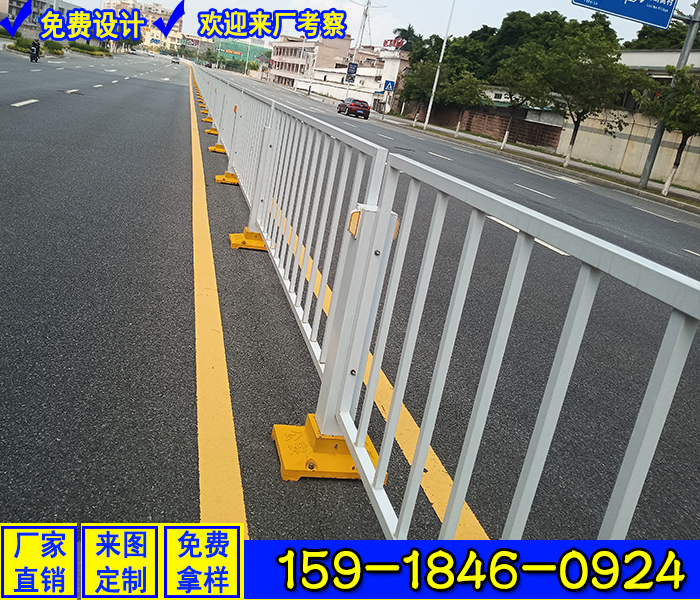 公路行道分离栏交通隔离护栏价格惠州公路护栏生产